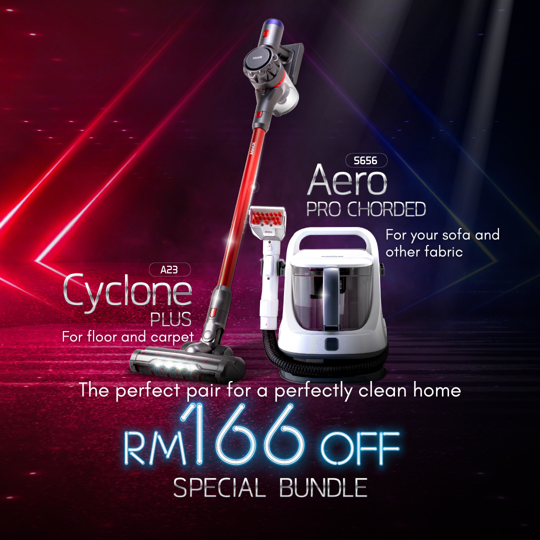 SPECIAL BUNDLE Cyclone Plus A23 Wet Dry Cordless Vacuum Cleaner