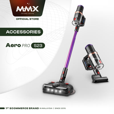 Aero Pro S23 Cordless Vacuum Cleaner - Purple Accessory | HEPA Filter