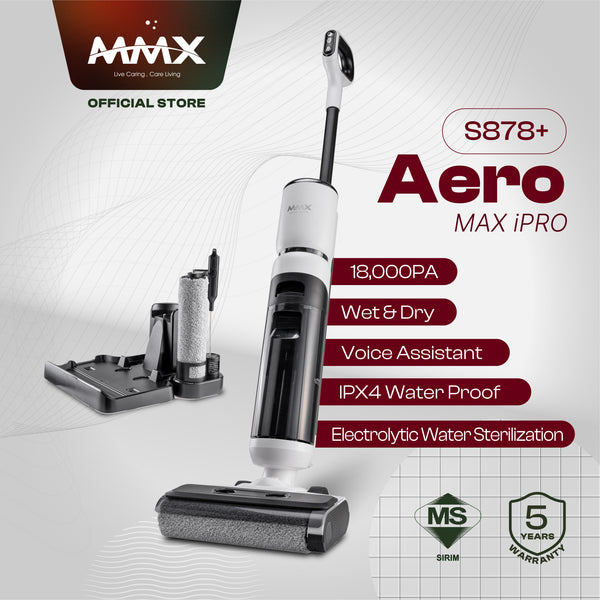 The enhanced Floor Washer every household needs, the MMX Aero Max iPro S878+ Cordless Floor Washer
