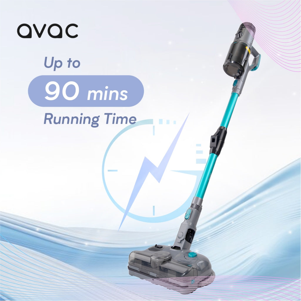 Avac CleanEase 2in1 Cordless Vacuum Cleaner | The Ultimate 38Kpa Suction & 630W Brushless Motor Technology