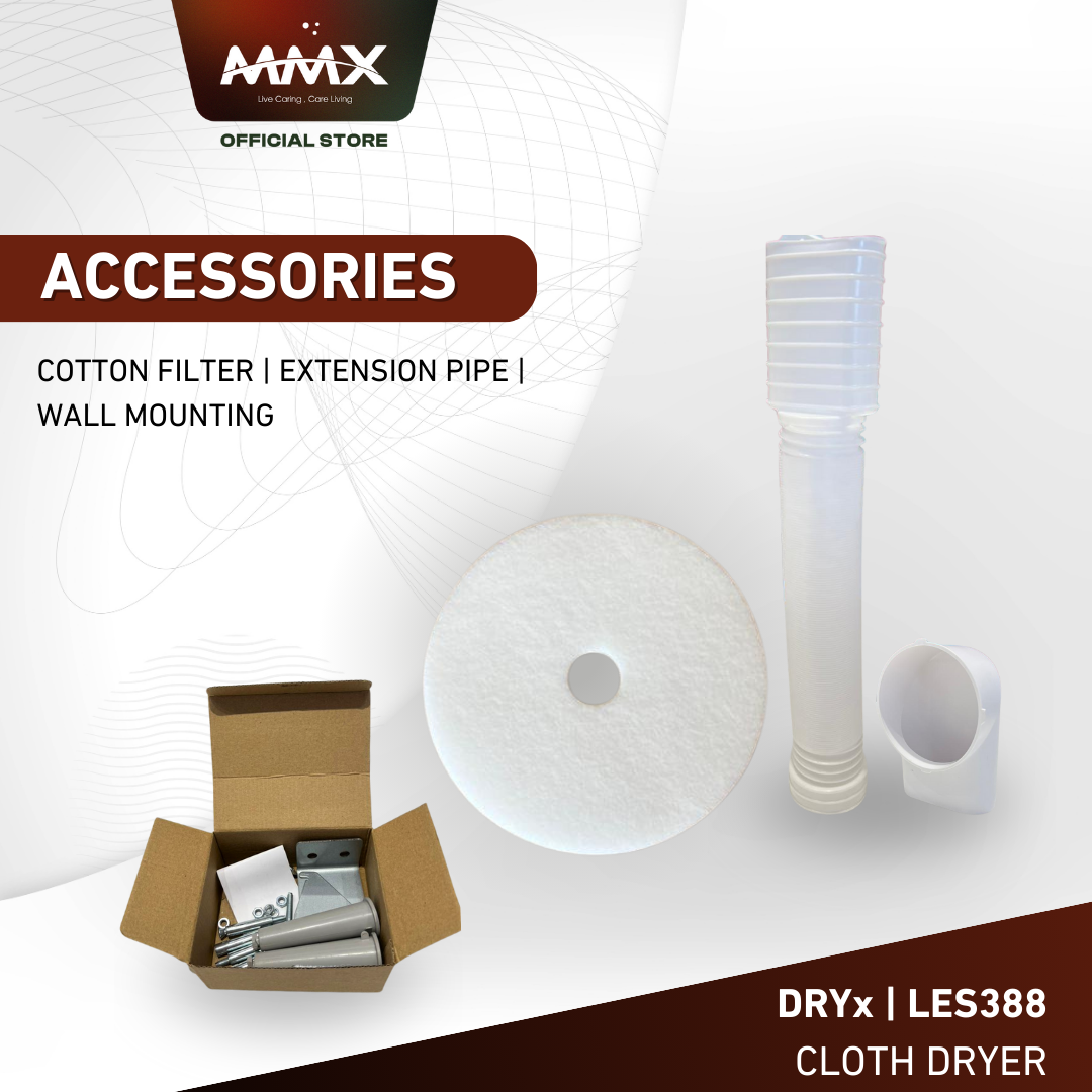 MMX DryX 4.5kg Clothes Dryer: 3D Dynamic Drying Solution (LES388)