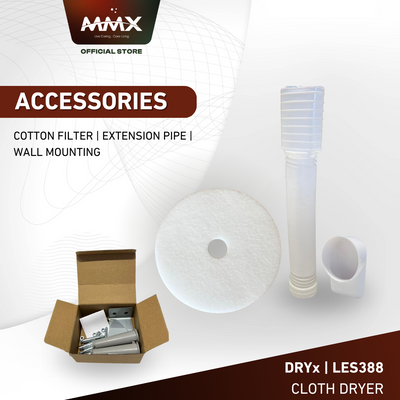 MMX DryX 4.5kg Clothes Dryer: 3D Dynamic Drying Solution (LES388)