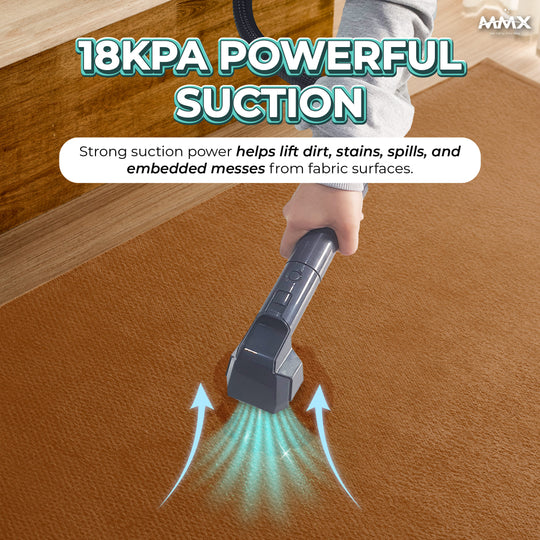 MMX SpotNova DW007 Spot Cleaner – 600W, 18kPa Powerful Suction, 1.5L Dual Water Tanks