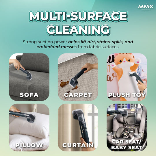 MMX SpotNova DW007 Spot Cleaner – 600W, 18kPa Powerful Suction, 1.5L Dual Water Tanks