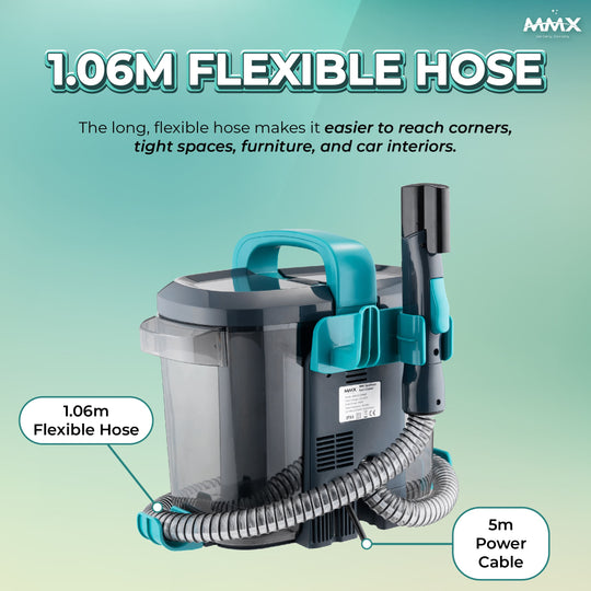 MMX SpotNova DW007 Spot Cleaner – 600W, 18kPa Powerful Suction, 1.5L Dual Water Tanks