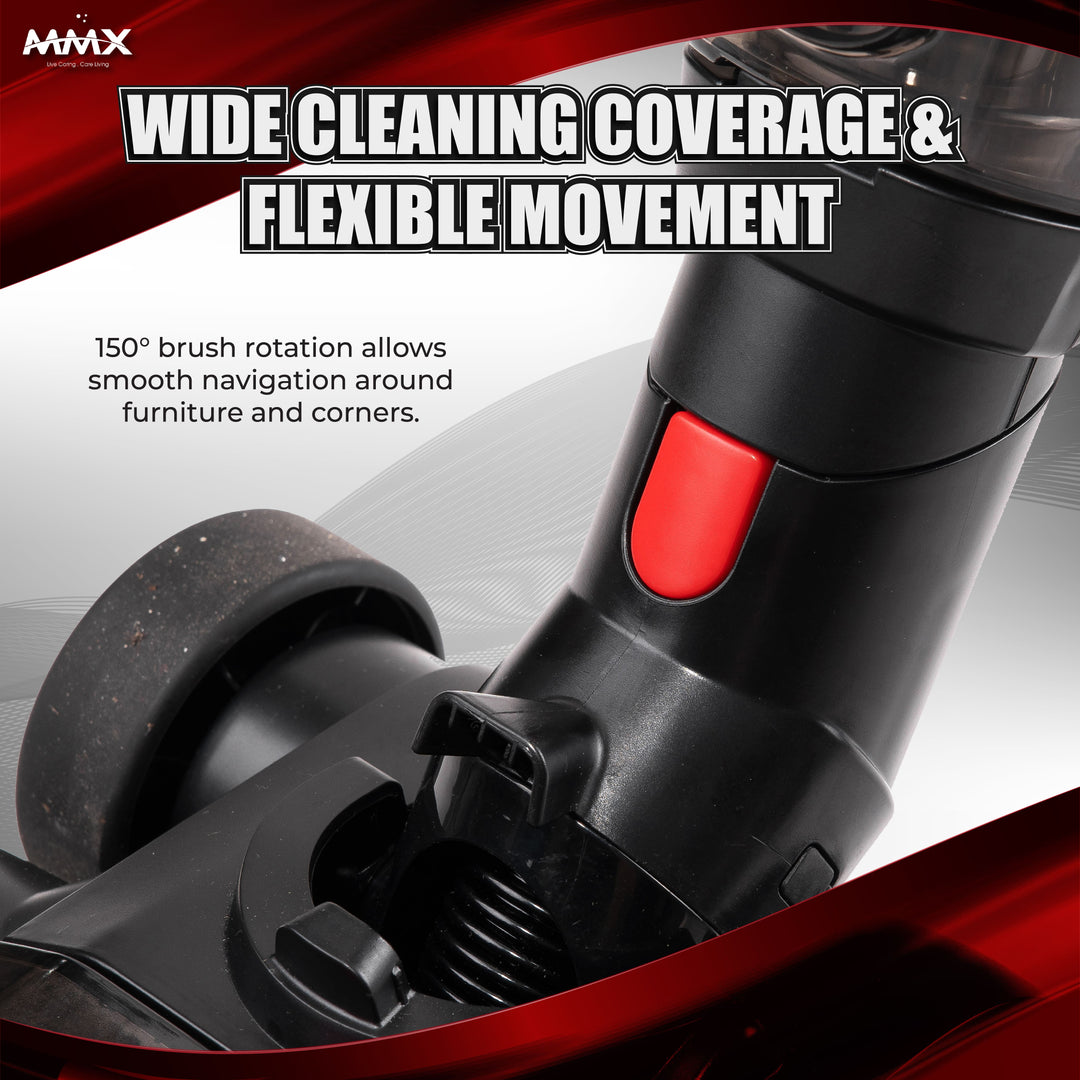 MMX WetDry Xpert (A328B): 2-in-1 Corded Wet & Dry Floor Washer with Dual Brush Heads