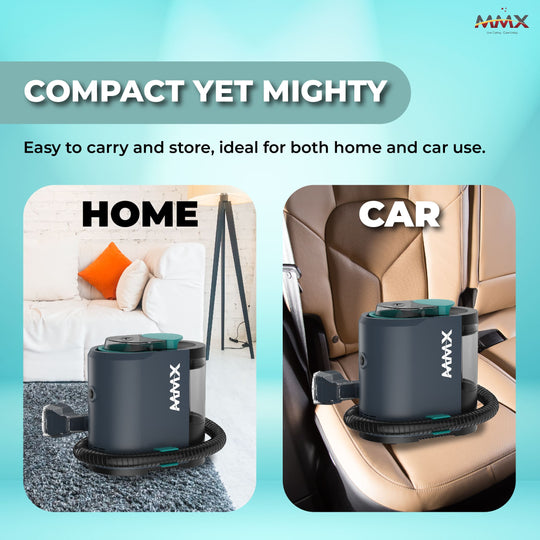 MMX SpotMaster HY002 450W Compact Spot Cleaner l Carpet & Upholstery Cleaner | Powerful, Portable & Quick Stain Removal