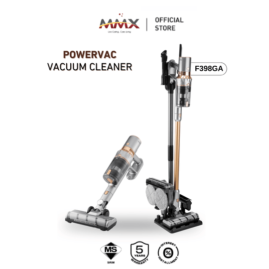 MMX PowerVac F398GA Advanced Auto Dust Sensor Vacuum Cleaner