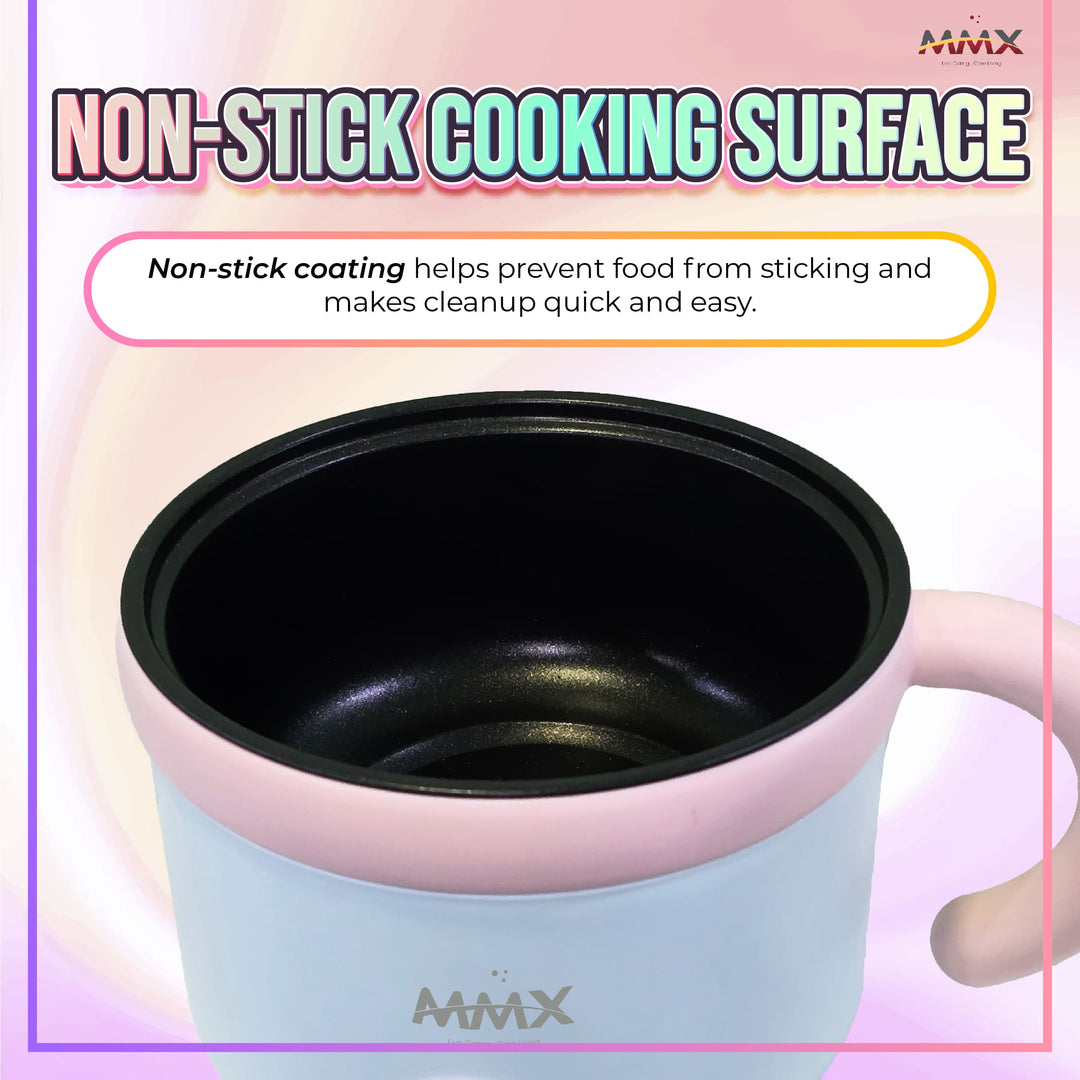 MMX SY700 AuraChef 600W Fast Heating Multifunctional Electric Cooker & Steamer – 1.6L