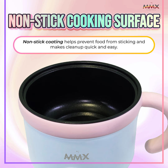 MMX SY700 AuraChef 600W Fast Heating Multifunctional Electric Cooker & Steamer – 1.6L