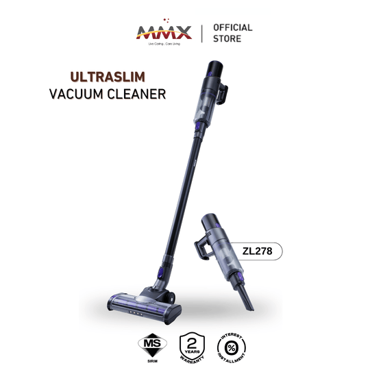 MMX ZL278 UltraSlim Powerful & Handy Cordless Vacuum Cleaner