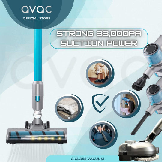Avac SwiftClean Pro DustEASE Cordless Vacuum Cleaner (300W) F33G