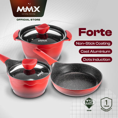 Forte 5pcs Cookware Set