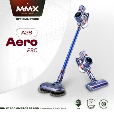 Aero Pro A28 Wet & Dry Touch Screen Cordless Handheld Vacuum Cleaner