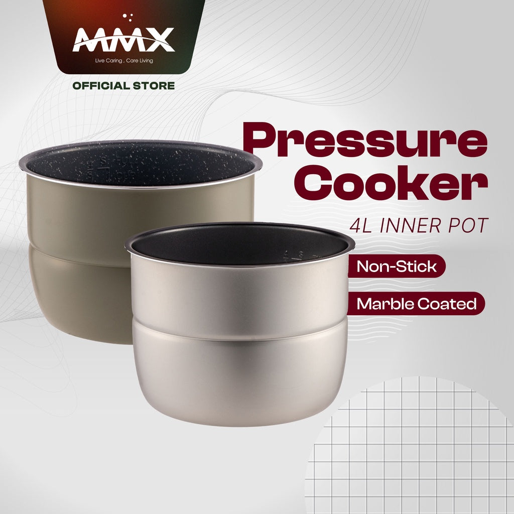 Ewant Pressure Cooker 4L Inner Pot Accessory | Non-Stick / Stainless Steel / Marble Coating