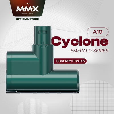 Cyclone Emerald Series A19 Vacuum Cleaner Accessories | Motorised Mop / Battery / Dust Mite Brush