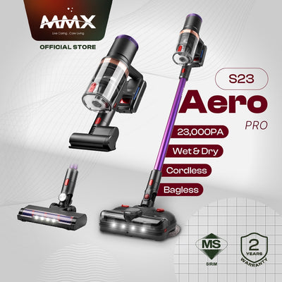 Aero Pro S23 Wet & Dry Dust Sensing Cordless Vacuum Cleaner - Purple