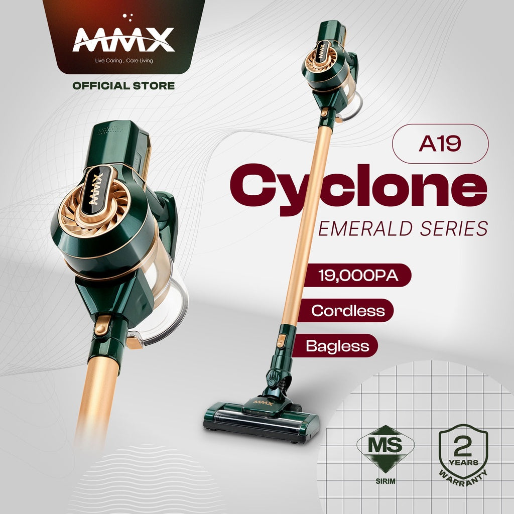 Cyclone Emerald Series A19 Cordless Vacuum Cleaner