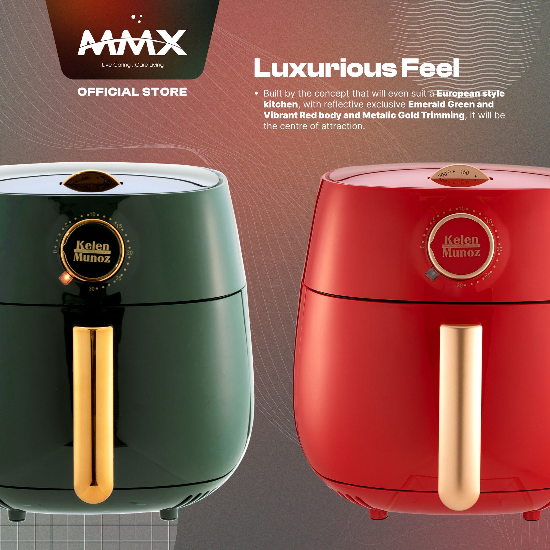 Kelen munoz air fryer made in which outlet country