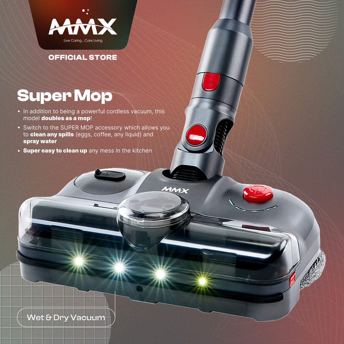 MMX Cyclone Plus A23 & Aero Pro S23e Super-Fast Charge Long Durability Digital Dust Sensing Cordless Vacuum Cleaner