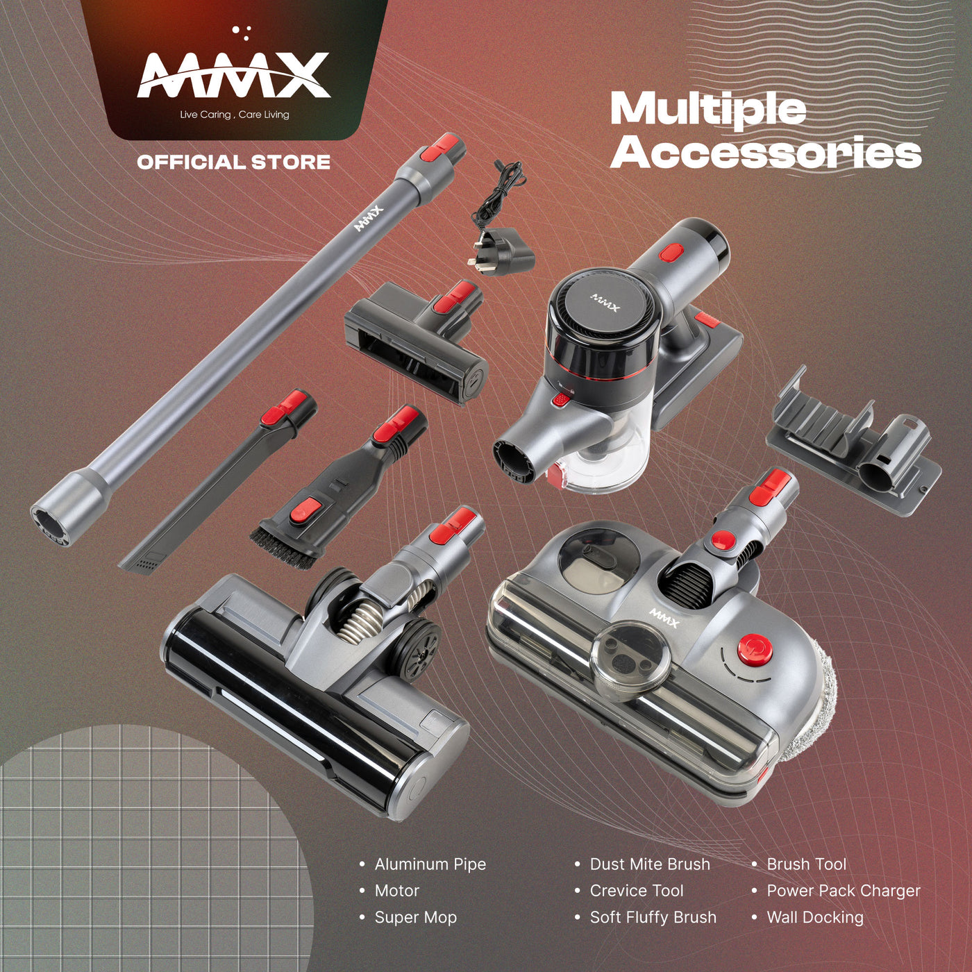 MMX Cyclone Plus A23 & Aero Pro S23e Super-Fast Charge Long Durability Digital Dust Sensing Cordless Vacuum Cleaner