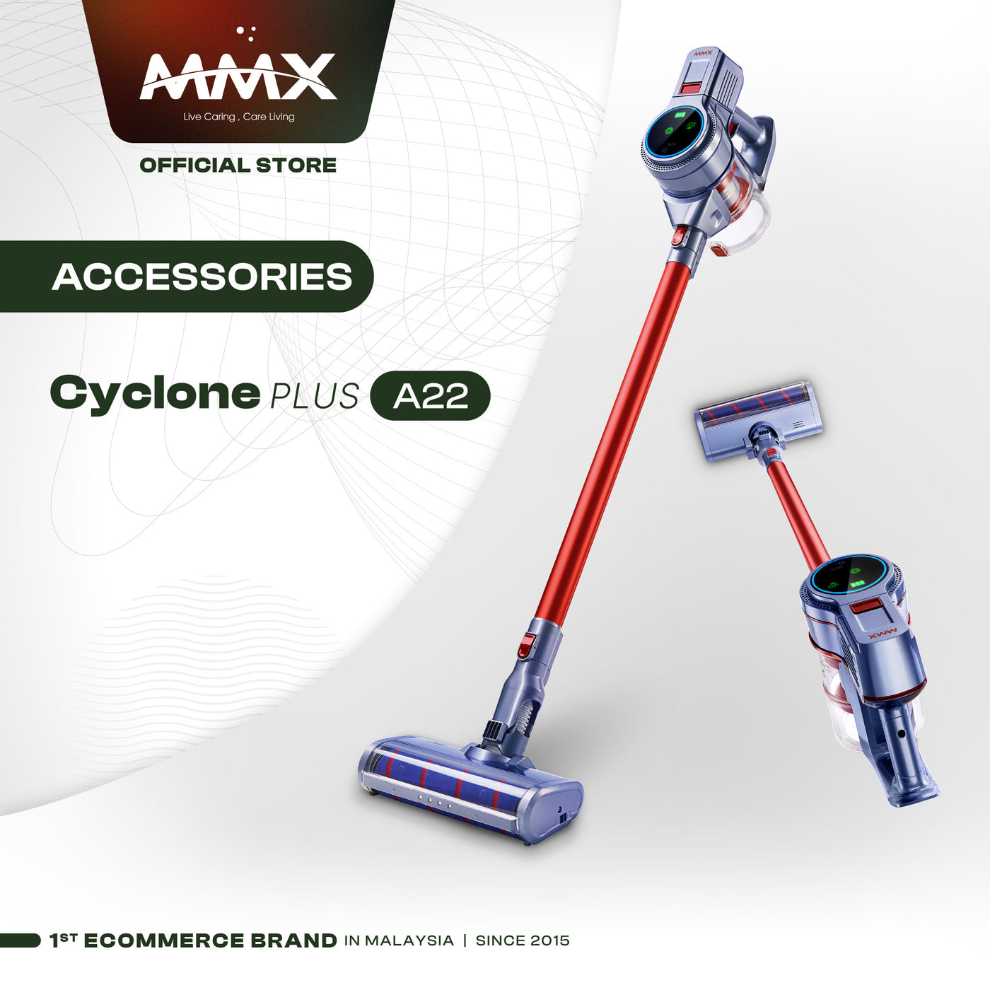 Cyclone Plus A22 Cordless Vacuum Cleaner Accessories