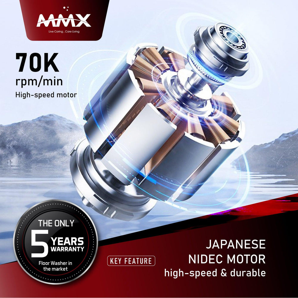MMX Aero Max iPro S878+ Smart Wet & Dry IPX4 Cordless Floor Washer
