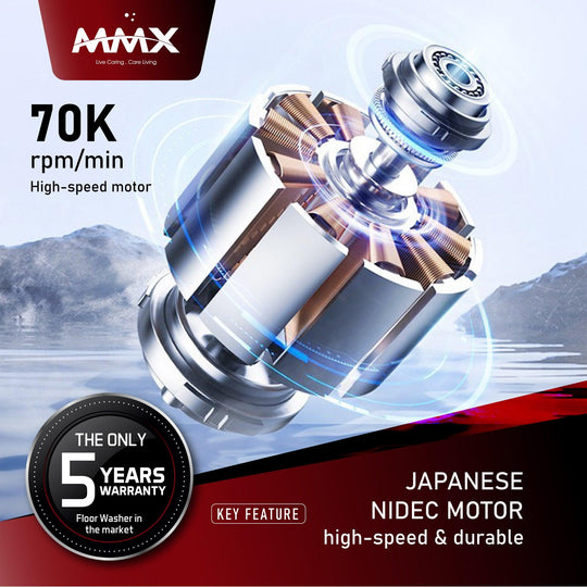 MMX Aero Max iPro S878+ Smart Wet & Dry IPX4 Cordless Floor Washer