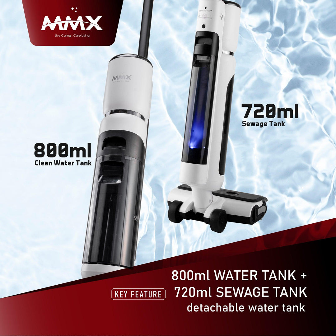 MMX Aero Max iPro S878+ Smart Wet & Dry IPX4 Cordless Floor Washer