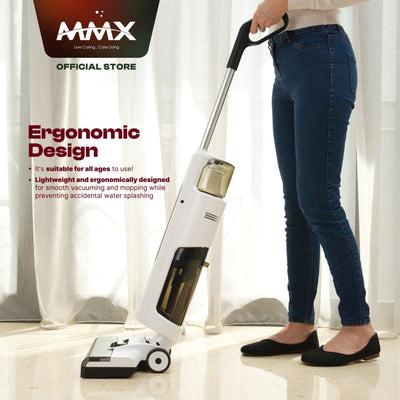 Aero Max Pro S738 Wet & Dry Turnkey Cordless Floor Washer Vacuum Cleaners Care Appliances