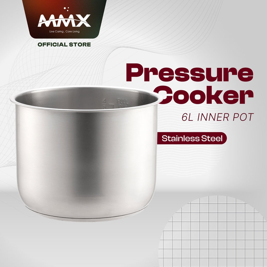 Ewant Pressure Cooker 6L Inner Pot Accessory | Non-Stick / Stainless Steel / Marble Coating