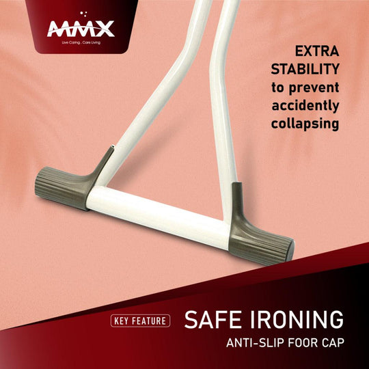 MMX Adjustable Ironing Table | Save Space - Effortless Ironing