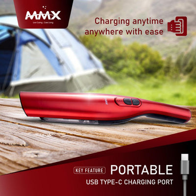 MMX Cyclone Pico A17 Cordless Handheld Vacuum Cleaner Red MMXVC-177R